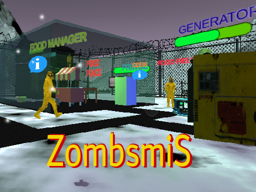 Zombie Village Guardian - HTML5 Game Thumbnail