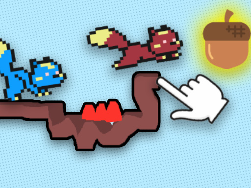Acorn Dash: Create Your Epic Squirrel Race! - HTML5 Game Thumbnail