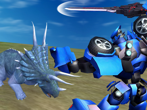 Mechazilla Rampage: Dino Fury Clash - HTML5 Game Thumbnail