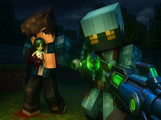 Neon Paintball Clash - HTML5 Game Thumbnail