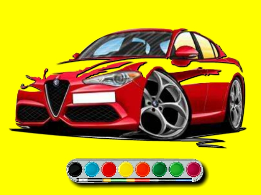 Dream Car Color Splash - HTML5 Game Thumbnail